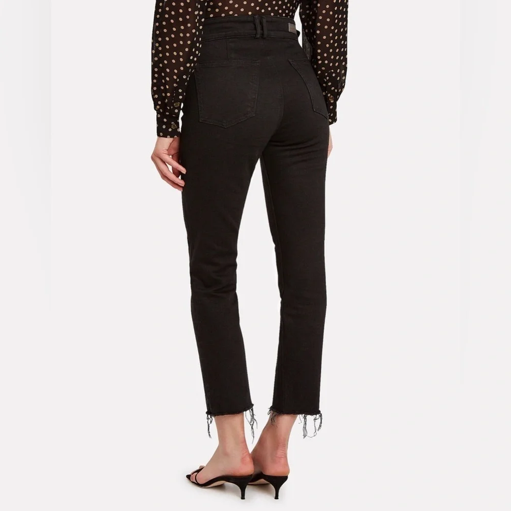 NWOT - GRLFND Zoey Belted Cropped Jeans in Black - Size 26
